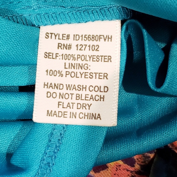 NWT Pink Owl Apparel Floral Cutout Back Dress - Picture 4 of 4